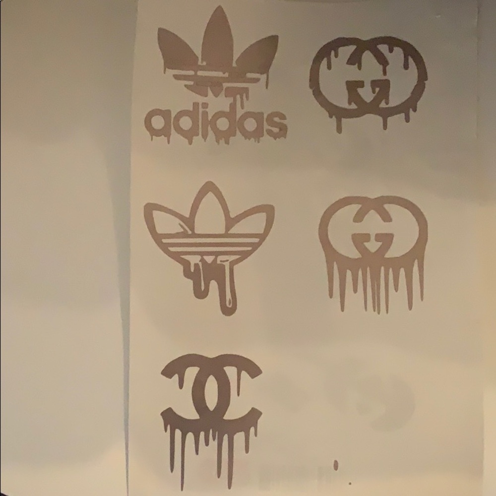 Drip stickers! Use on phone cases, walls, and more